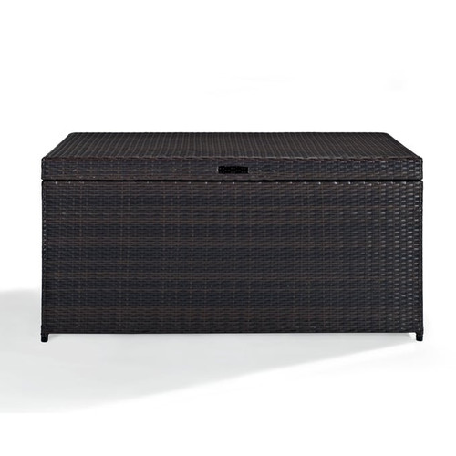 Crosley Palm Harbor Wicker Outdoor Storage Bins