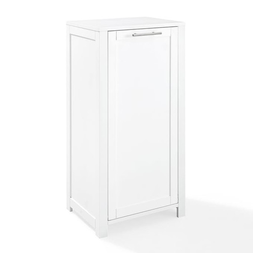 Crosley Savannah White Laundry Hamper