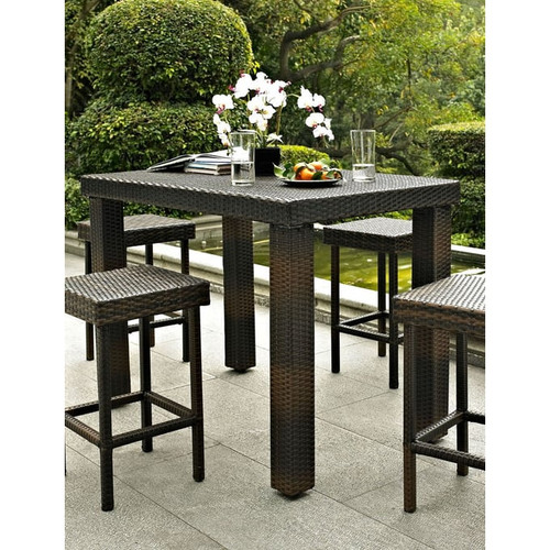 Crosley Palm Harbor Brown Outdoor Counter Height Table