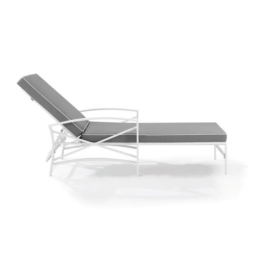 Crosley Kaplan Outdoor Fabric Chaise Lounges