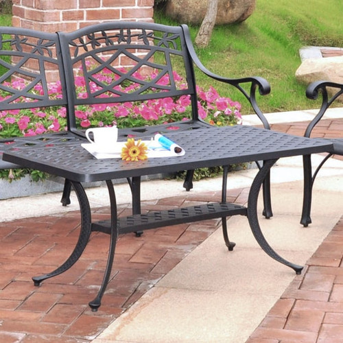 Crosley Sedona Black Outdoor Coffee Table