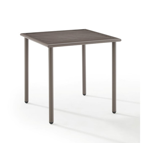 Crosley Cali Bay Light Brown Outdoor Side Table