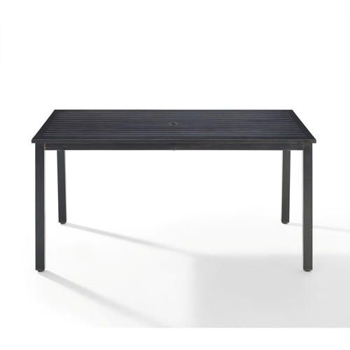 Crosley Kaplan Oil Rubbed Bronze Outdoor Dining Table