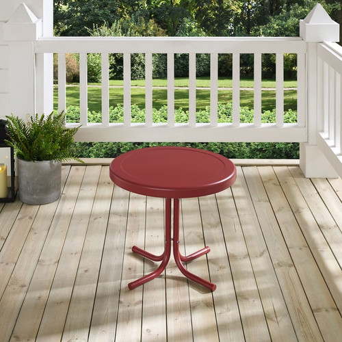 Crosley Griffith Metal Outdoor Side Tables