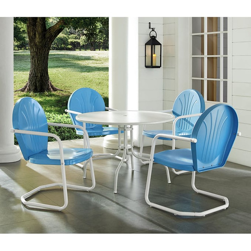 Crosley Griffith Metal 5pc Outdoor Dining Sets