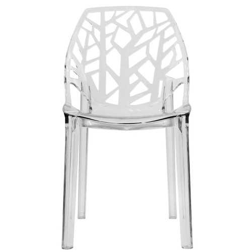 LeisureMod Cornelia 4 Dining Chairs