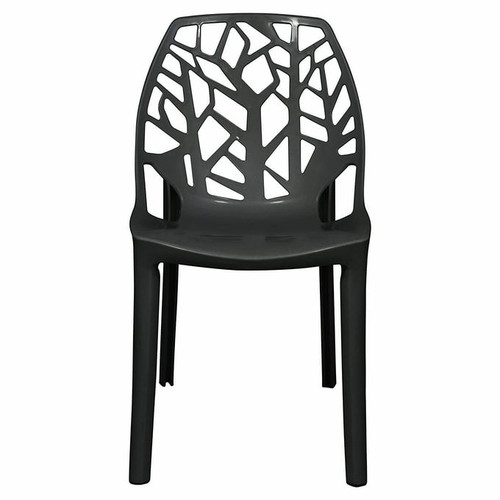 LeisureMod Cornelia Plastic Dining Chairs