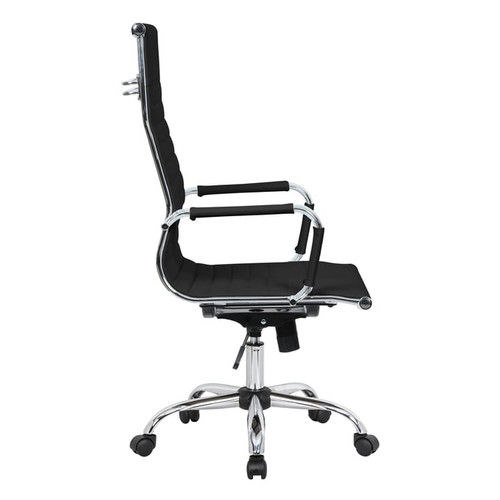 LeisureMod Harris Leatherette High Back Office Chairs