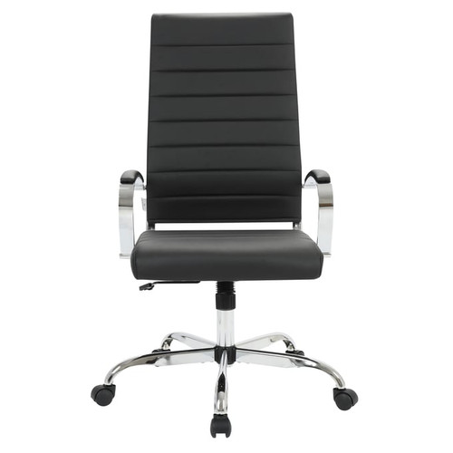 LeisureMod Benmar Home Leather High Back Office Chairs