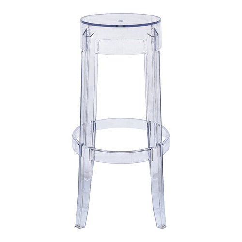 LeisureMod Averill Clear BarStool