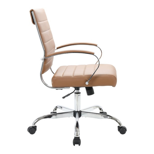 LeisureMod Benmar Leather Office Chairs