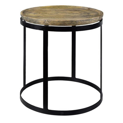 Crestview Collection Bengal Manor Mango Wood End Table