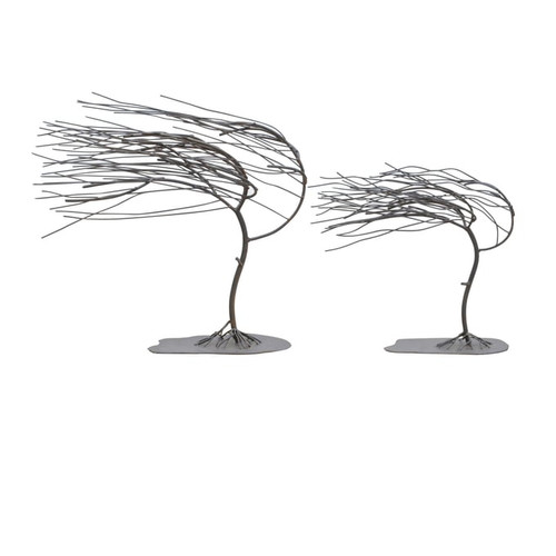 Crestview Collection Windy Wood Tree Sculptures