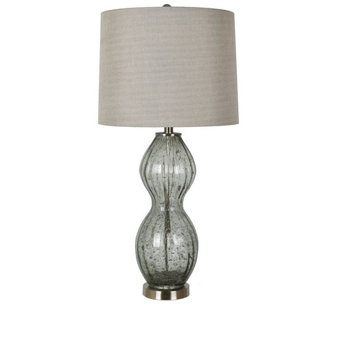 Crestview Collection Brushed Metal Table Lamp