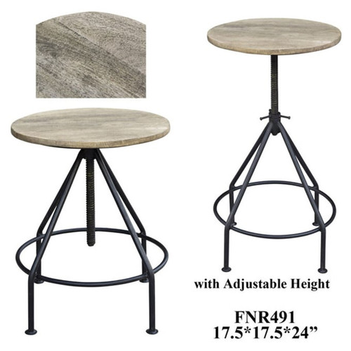 Crestview Collection Bengal Manor Mango Wood Bar Stools