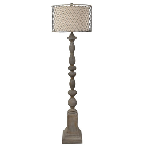 Crestview Collection Rivoire Floor Resin Lamp