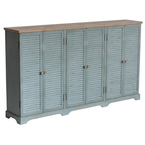 Crestview Collection Clearwater Sea Wash Sideboard