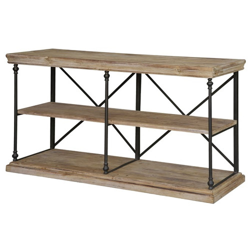 Crestview Collection La Salle Wood Console Table