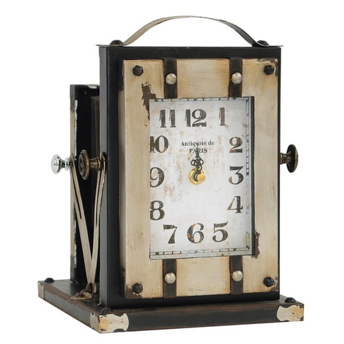 Crestview Collection Time Flash Clock Wall Art