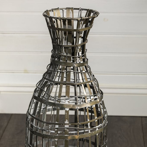 Crestview Collection Clancy Metal Medium Vase