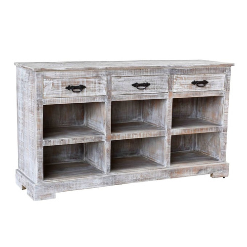 Crestview Collection Adler White Wash Sideboard