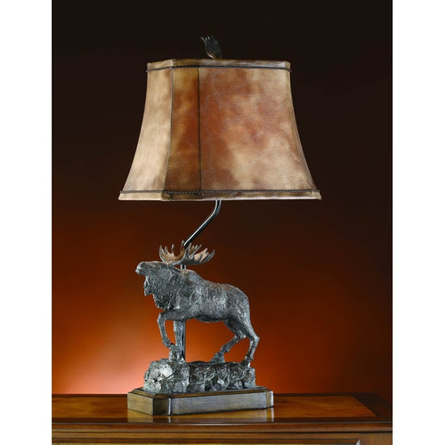 2 Crestview Collection Majestic Bronze Aged Table Lamps