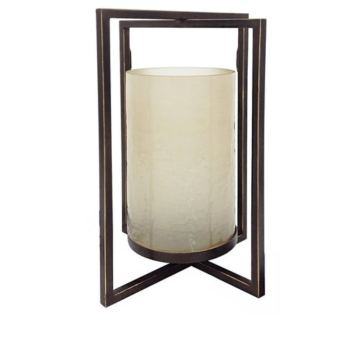 Crestview Collection Danson Aged Bronze Hanging Candle Holder
