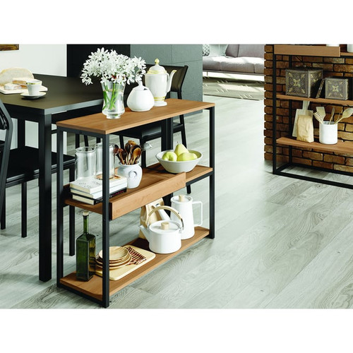 Casabianca Home Noa Birch Console Tables with Removable Tray