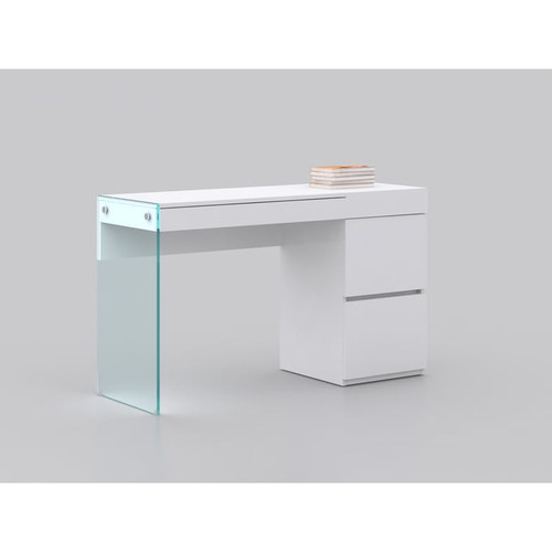 Casabianca Home IL Vetro White Vanity