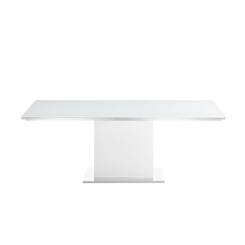 Casabianca Home Bianca White Dining Table