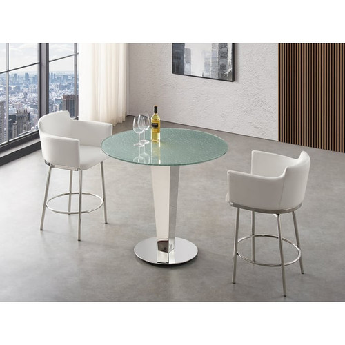 Casabianca Home Enzo 39 Inch Round Counter Tables