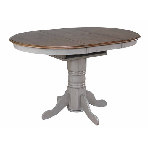 Sunset Trading Country Grove Light Gray Brown Extendable Pub Table