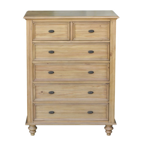Sunset Trading Vintage Casual Natural Maple Bedroom Chest