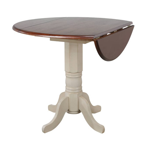 Sunset Trading Andrews Round Drop Leaf Pub Tables