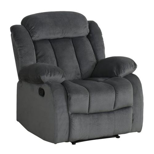 Sunset Trading Madison Charcoal Gray Rocking Reclining Chair