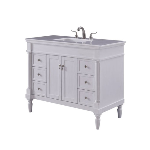 Elegant Decor Lexington 42 Inch Single Bathroom Vanity Sets