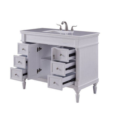 Elegant Decor Lexington 42 Inch Single Bathroom Vanity Sets