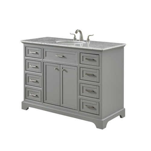 Elegant Decor Americana 48 Inch Single Bathroom Vanity Sets