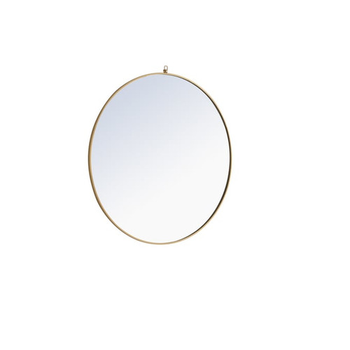Elegant Decor Eternity Decorative Hook 42 Inch Round Mirrors