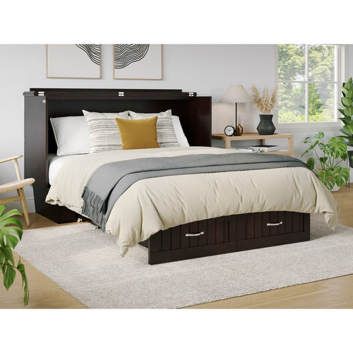 AFI Furnishings Sydney Espresso White Queen Bed Chest