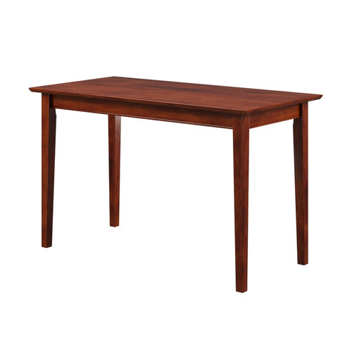 AFI Furnishings Shaker Walnut Desk with Surface Mount USB Charger