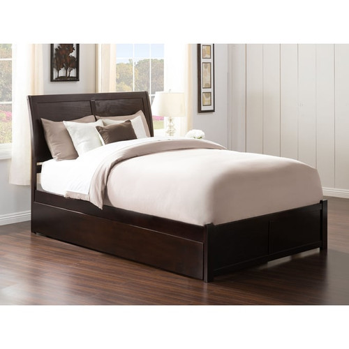 AFI Furnishings Portland Queen Bed with Twin XL Trundle