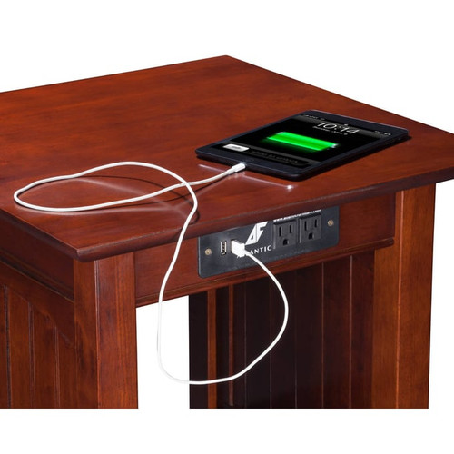 AFI Furnishings Nantucket End Tables with Charger Station