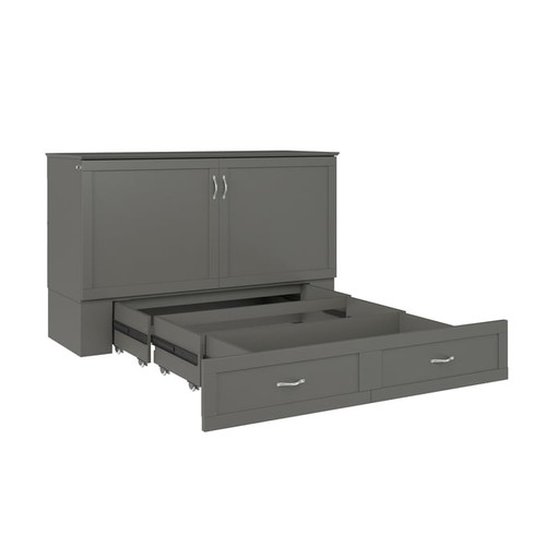 AFI Furnishings Hamilton Queen Murphy Bed Chest with Charging Station