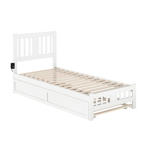 AFI Furnishings Tahoe Twin XL Beds with Extra Long Trundle