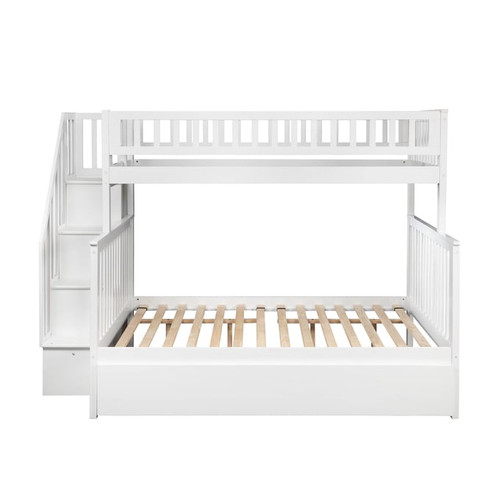 AFI Furnishings Woodland Staircase Bunk Beds with Urban Trundle