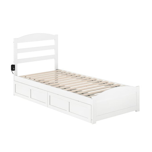 AFI Furnishings Warren Footboard Bed With 2 Drawers