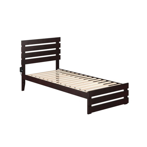 AFI Furnishings Oxford Espresso Footboard Bed