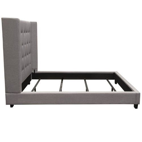 Diamond Sofa Madison Ave Light Grey Tufted Beds