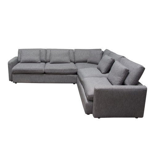 Diamond Sofa Arcadia Grey 3pc Corner Sectionals